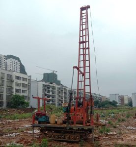 2018年3月四川绵阳电子厂抗浮锚杆施工案例