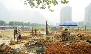 2015年12月 安徽安庆家纺产业园生产水井钻凿方案